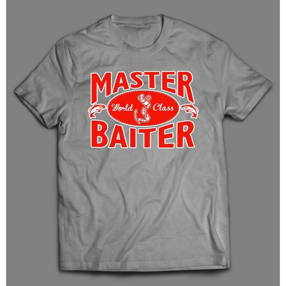 MASTER BAITER FISHING MEN'S HIGH QUALITY SHIRT *